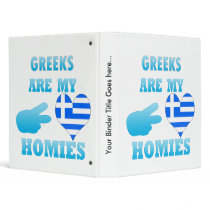 Greeks are my Homies Binder