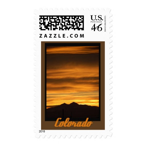 Greeley Colorado Sunset Stamps