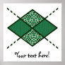 Green-01 - Bottle Green Print