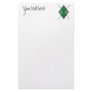 Green-01 - Bottle Green Customized Stationery