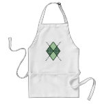 Green-06 Argyle Apron