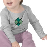 Green-07 Argyle Pattern Tshirts