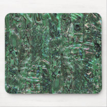Green Abalone Mousepad mousepads