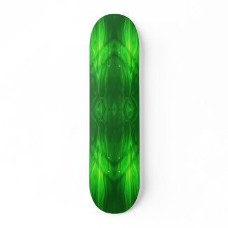 Green Abstarct Blank skateboard