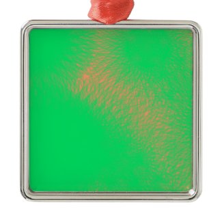 green abstract art ornament