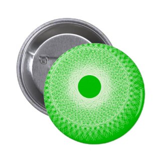 green abstract art will blow your mind pinback button