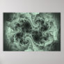 Green abstract composition #8 posters