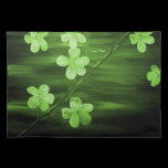 Green Abstract Modern Place Mat placemats