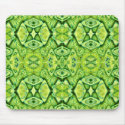 green abstract mousepads