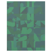 Green Abstract Pattern. Custom Letterhead