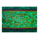 green abstract posters