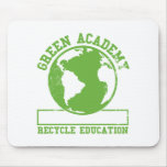 Green Academy Faded Mouse Pads