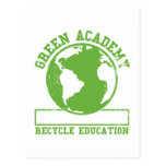 Green Academy Recycle Postcard