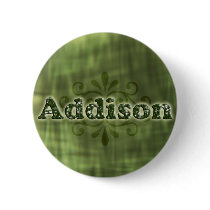 Green Addison Pin