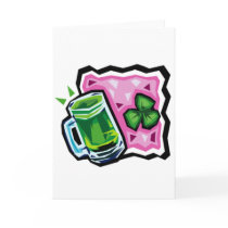 Green Ale & Shamrock cards