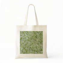 Green algae effect pattern. bag