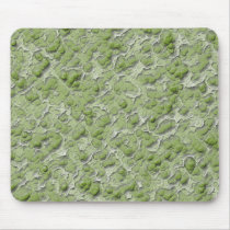 Green algae effect pattern. mouse pad