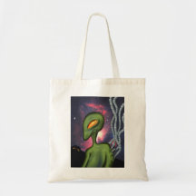 Green Alien Bag