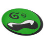 Green Alien dizzy Party Plate