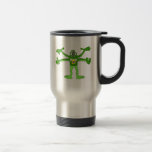 Green Alien monster Mug