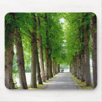 Green alley mousepads