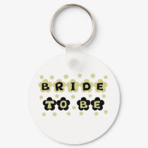 Green and Black Flowers Bride to Be keychains by weddingsareus Green and Black Flowers Bride to Be keychains