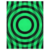 green_and_black_interlocking_concentric_circles personalized flyer