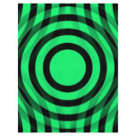 green_and_black_interlocking_concentric_circles flyers