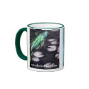Green and Black Koi's Mug