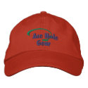 Green and Blue Ace Hole Gear Logo Embroidered Hat embroidered hats by cdcootie Green and Blue Ace Hole Gear Logo Embroidered Hat embroidered hats