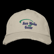 Green and Blue Logo embroidered hats