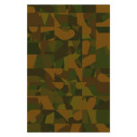 Green and Brown Camo, Abstract Pattern. flyers
