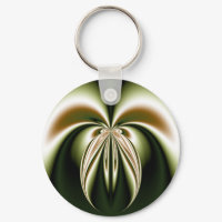 Green and Brown keychain