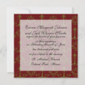 green and burgundy red chandelier damask christmas