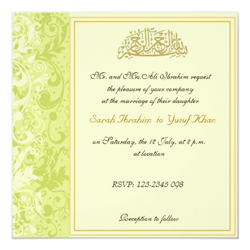 green and gold wedding invitations green and gold brocade muslim wedding invitation zazzle green and gold wedding invitations green and gold brocade muslim wedding invitation zazzle
