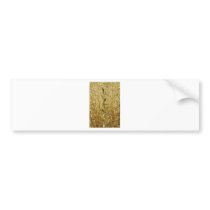 Green and Gold Bumper Sticker