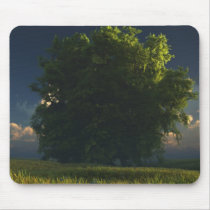 Green and Gold Mousepad