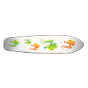 Green and Goldfish skateboards by trennea Green and Goldfish skateboards