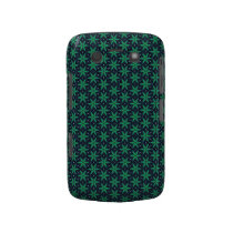 Green and Navy Star pattern Blackberry Bold case casemate cases