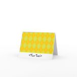 Green and Orange Argyle Pattern Cards