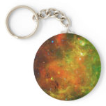 Green and Orange of the North American Nebula Keychain