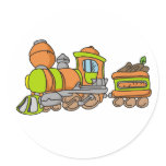 round_sticker - Kids Planes, Trains And Automobile T-Shirts And Gifts: Sizes  Available colors: 0