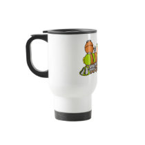 Green and Orange Train T-shirts and Gifts Coffee Mugs