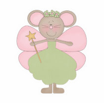 Green and Pink Mouse Fairy photo sculptures by cutespot Green and Pink Mouse Fairy photo sculptures