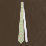 Green And Pink Paisley Tie ties