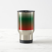 Green and Red Gradients Coffee Mug