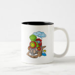 twotone_mug - Kids Planes, Trains And Automobile T-Shirts And Gifts: Sizes  Available colors: black