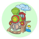round_sticker - Kids Planes, Trains And Automobile T-Shirts And Gifts: Sizes  Available colors: 0