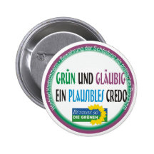 Green and religious ones button