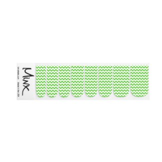 Green And White Chevron Minx Nails Minx ® Nail Wraps